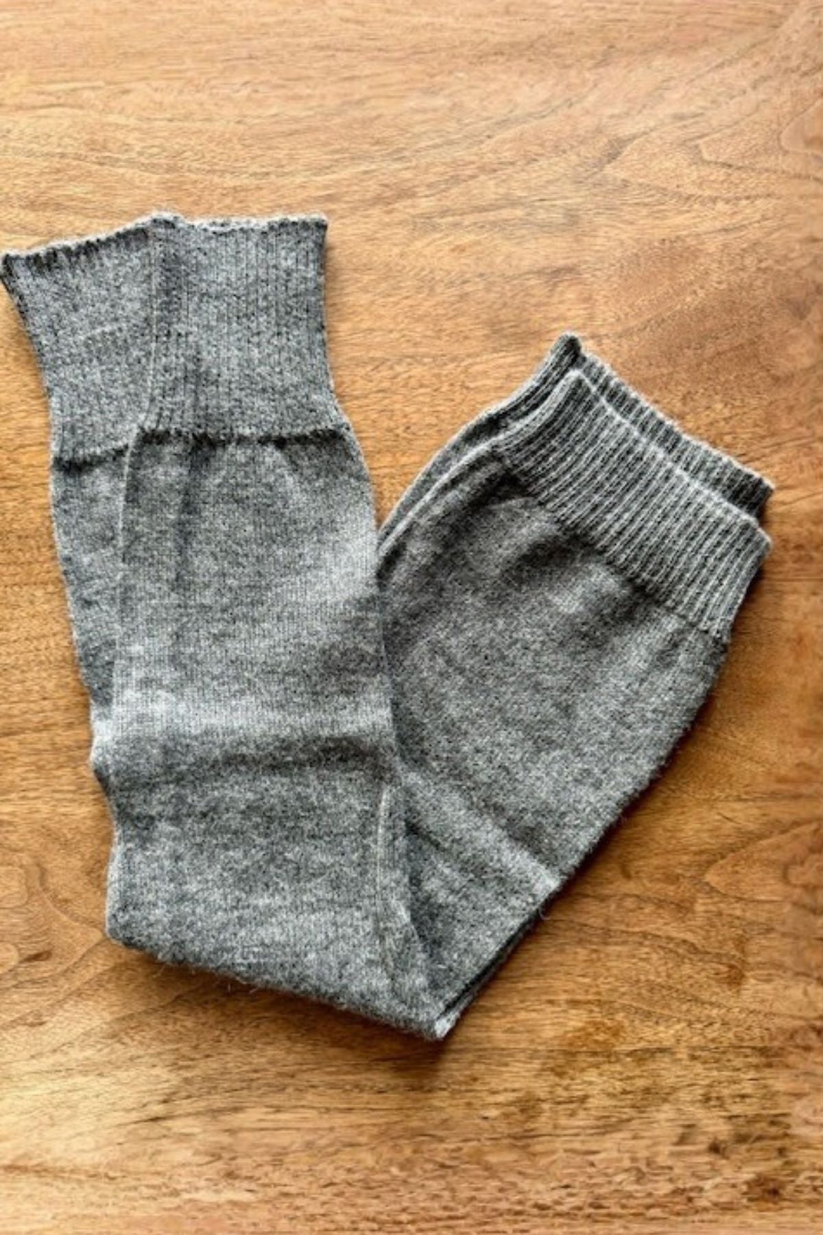 Leg Warmers - Alpaca - Grey
