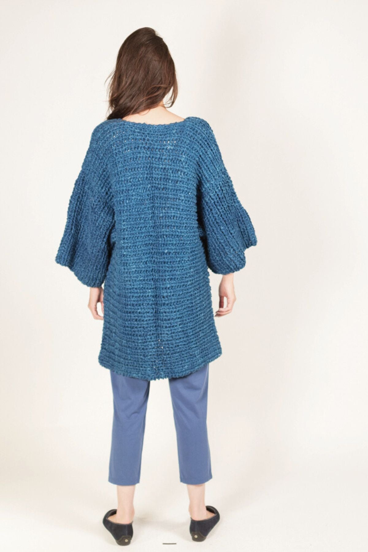Joplin Organic Cotton Hand-Knit Coat