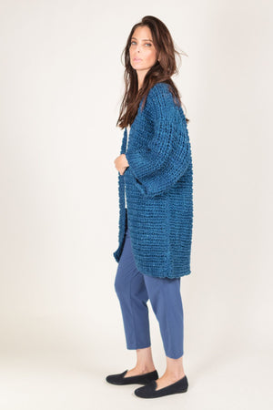Joplin Organic Cotton Hand-Knit Coat