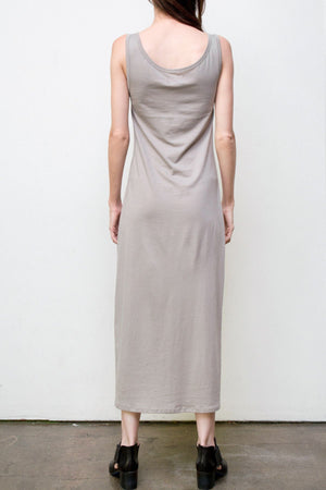 long tank dress - grey