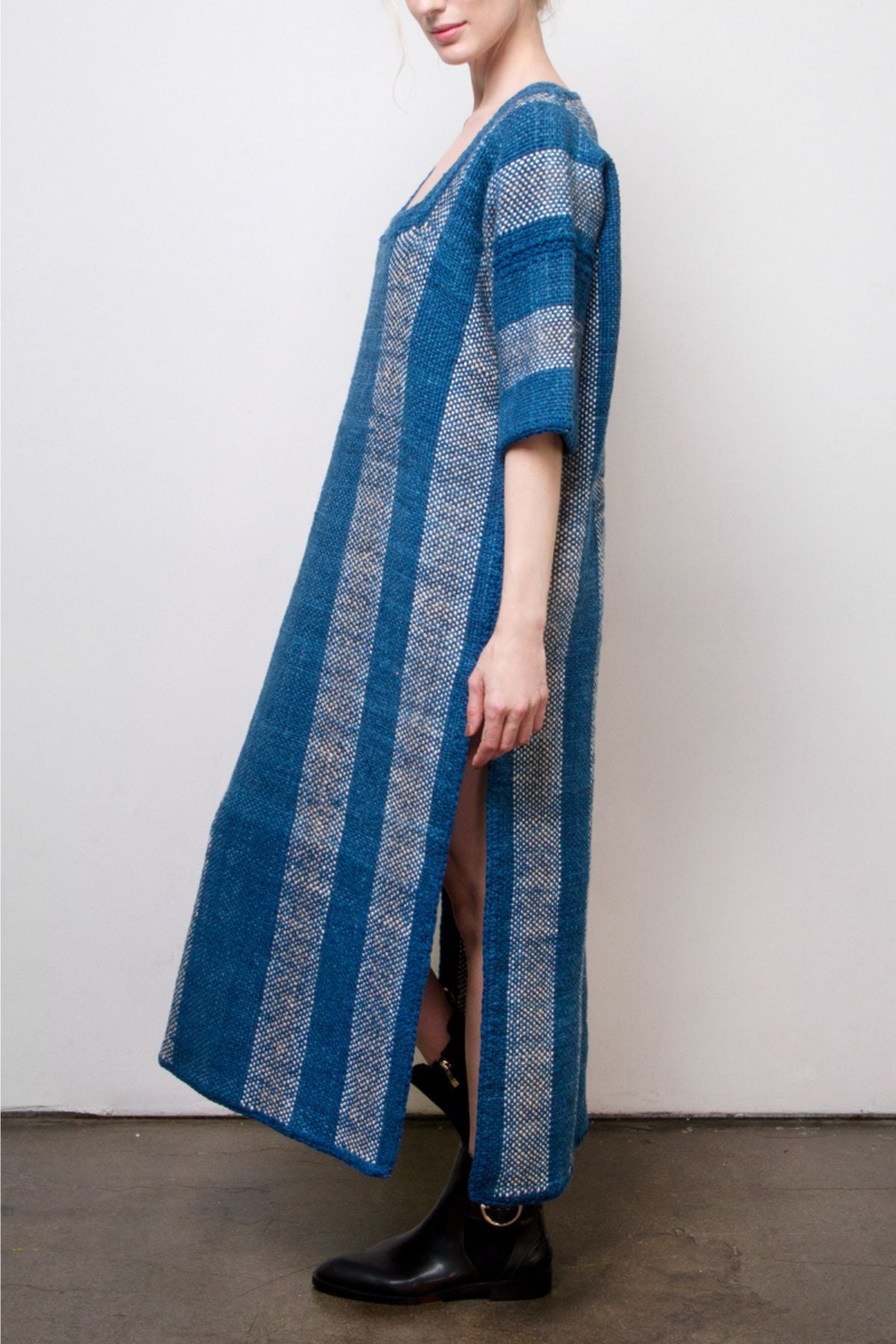 zena dress - indigo