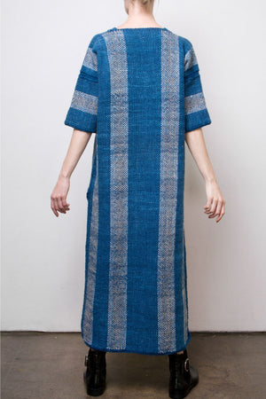zena dress - indigo