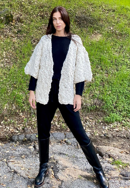 カーディガン millebonheur Baby alpaca cardigan BABY ALPACA brashed cardigan 【miho umezawa】 | K