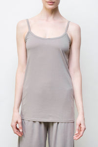 Everyday Pima Cami - Organic Cotton - Grey