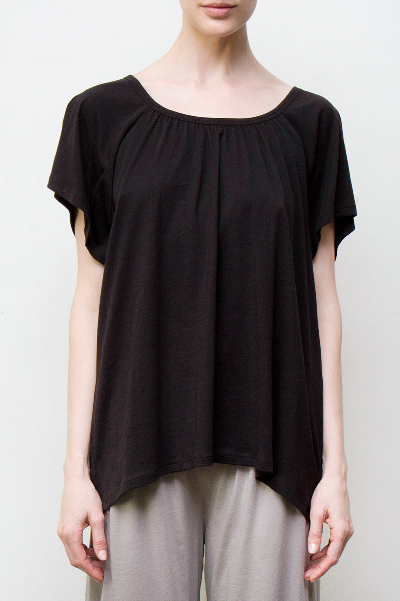 u back top - black