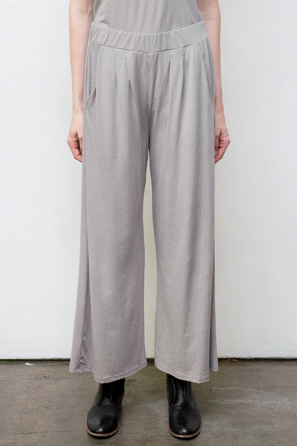 wide leg pant - grey