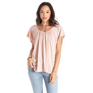 u back top - pink